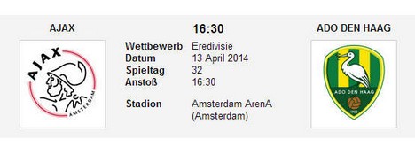 Wettquoten Ajax Den Haag
