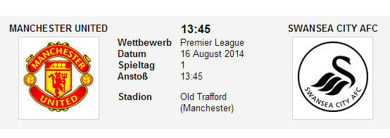 Wetten Tipp Man Utd Swansea