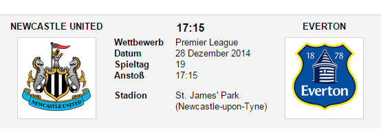 WETTN TIpp Newcastle Everton