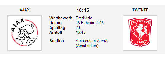 Wett Tipp Ajax Twente
