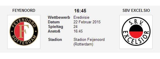 Wett Tipp Feyenoord Excelsio