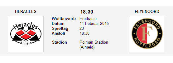Wett Tipp Heracles Feyenoord