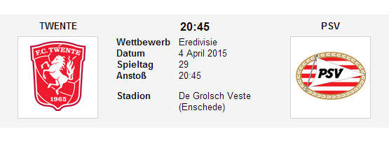 Wett Tipp Twente PSV