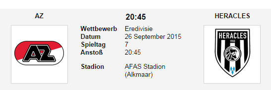 Wett Tipp AZ Heracles