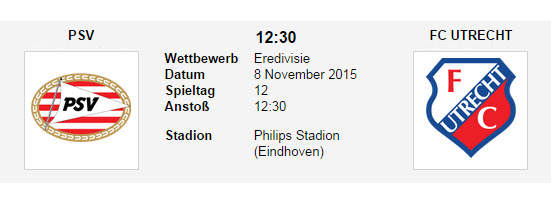 Wett Tipp PSV Utrecht