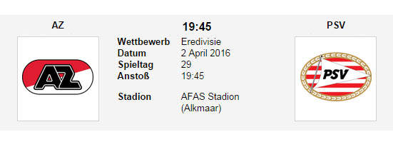 Wett Tipp AZ PSV