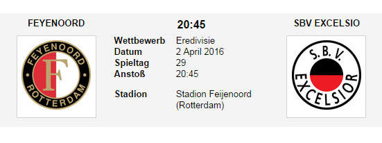 Wett Tipp Feyenoord Excelsior