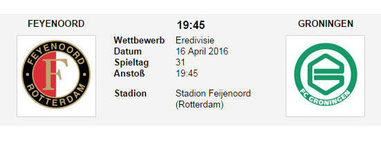 Wett Tipp Feyenoord Groningen