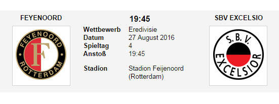 Wett Tipp Feyenoord Excelsior