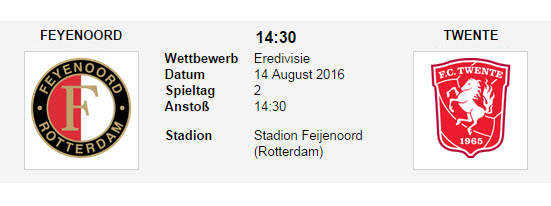 Wett Tipp Feyenoord Twente