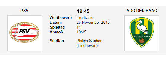 Wett Tipp PSV ADO