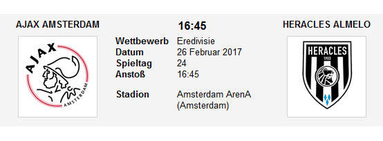Wett Tipp Ajax Heracles