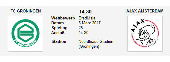 Wett Tipp Groningen Ajax