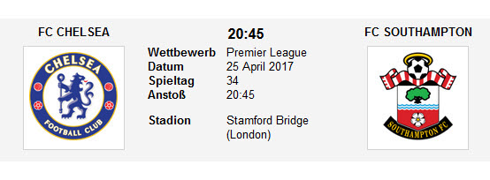 Wett Tipp Chelsea Southampton