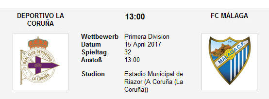 Wett Tipp Deportivo Malaga
