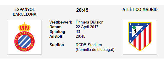Wett Tipp Espanyol Atletico