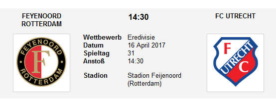 Wett Tipp Feyenoord Utrecht