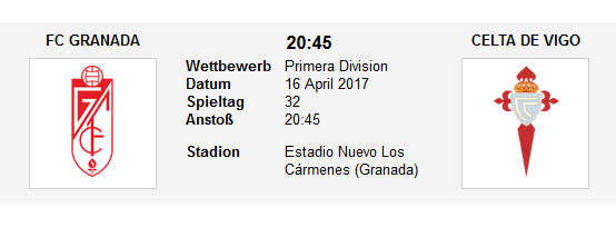 Wett Tipp Granada Celta Vigo