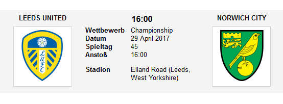 Wett Tipp Leeds Norwich