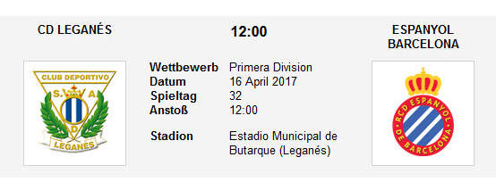 Wett Tipp Leganes Espanyol