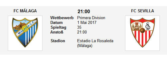 Wett Tipp Malaga Sevilla