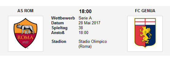 Wett Tipp Roma Genoa