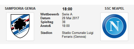 Wett Tipp Sampdoria Napoli