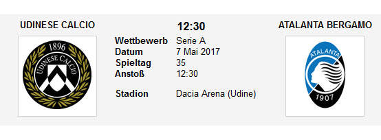 Wett Tipp Udinese Atalanta
