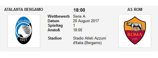 Wett Tipp Atalanta Roma