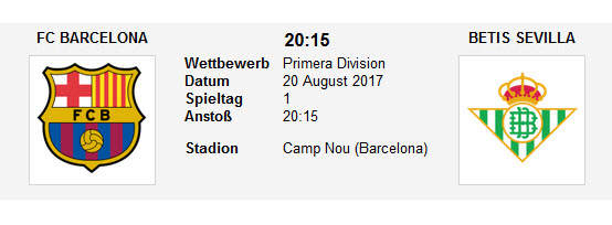 Wett Tipp Barca Sevilla