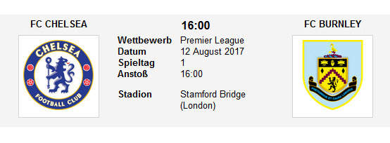 Wett Tipp Chelsea Burnley
