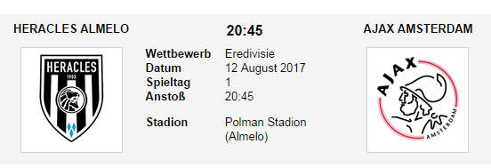 Wett Tipp Heracles Ajax
