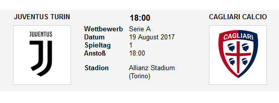 Wett Tipp Juve Cagliari