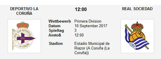 WEtt Tipp Deportivo Real Sociedad