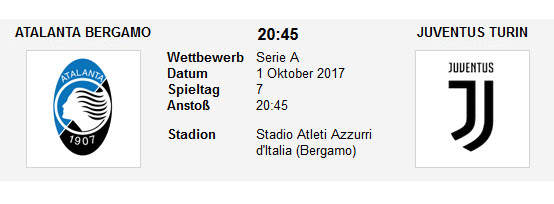 Wett Tipp Atalanta Juventus