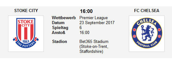 Wett Tipp Stoke Chelsea