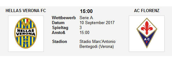 Wett Tipp Verona Fiorentina