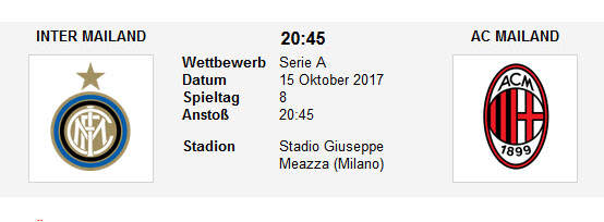 Wett Tipp Inter Milan