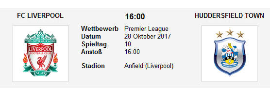 Wett Tipp Liverpool Huddersfield