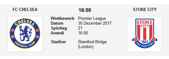 Wett Tipp Chelsea Stoke