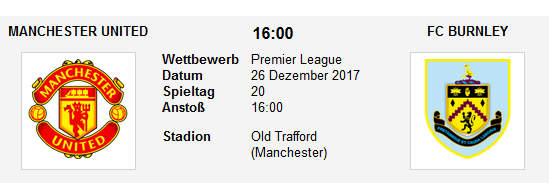 Wett Tipp Man Utd Burnley