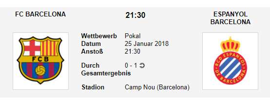 Wett Tipp Barcelona Espanyol