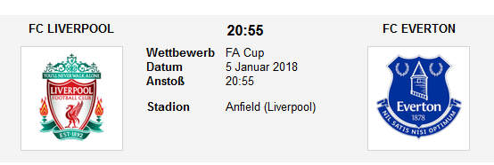 Wett Tipp Liverpool Everton