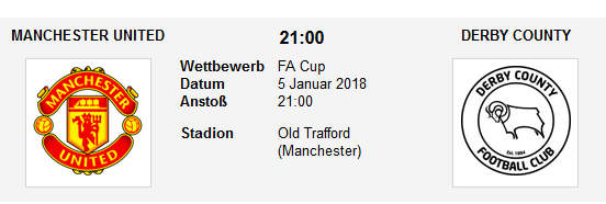 Wett Tipp Man Utd Derby