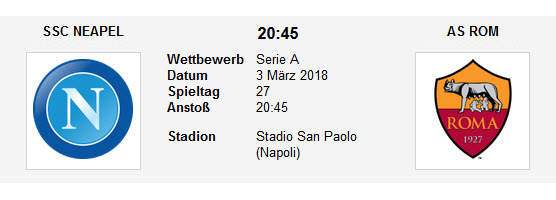 Wett Tipp Napoli Roma