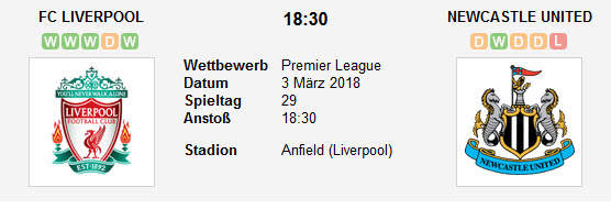 Wett tipp Liverpool Newcastle