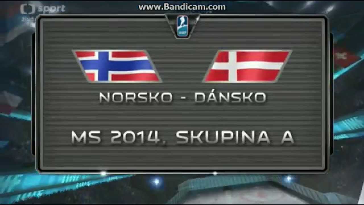 Video: Norwegen – Dänemark (4-3), Eishockey WM 2014
