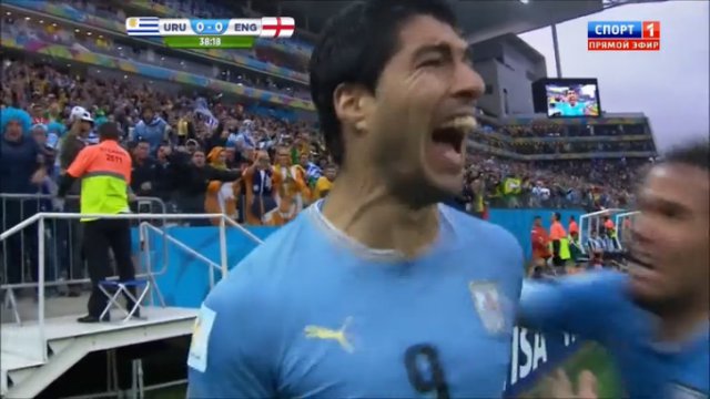Video: Uruguay – England (2-1), WM 2014