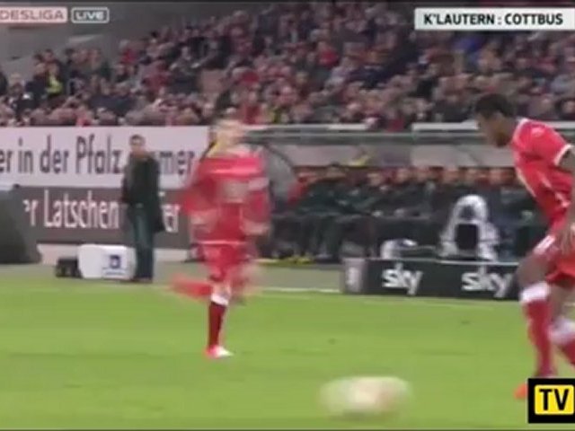 Video: 1. FC Kaiserslautern – Energie Cottbus (1-0), 2. Liga