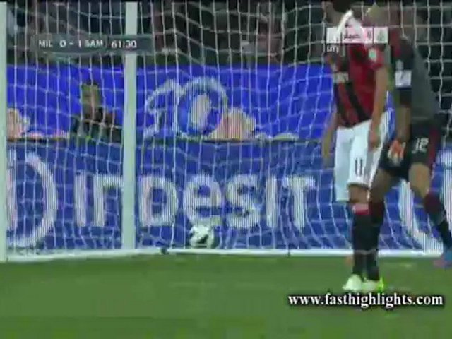 Video: AC Milan – Sampdoria Genua (0-1), Serie A